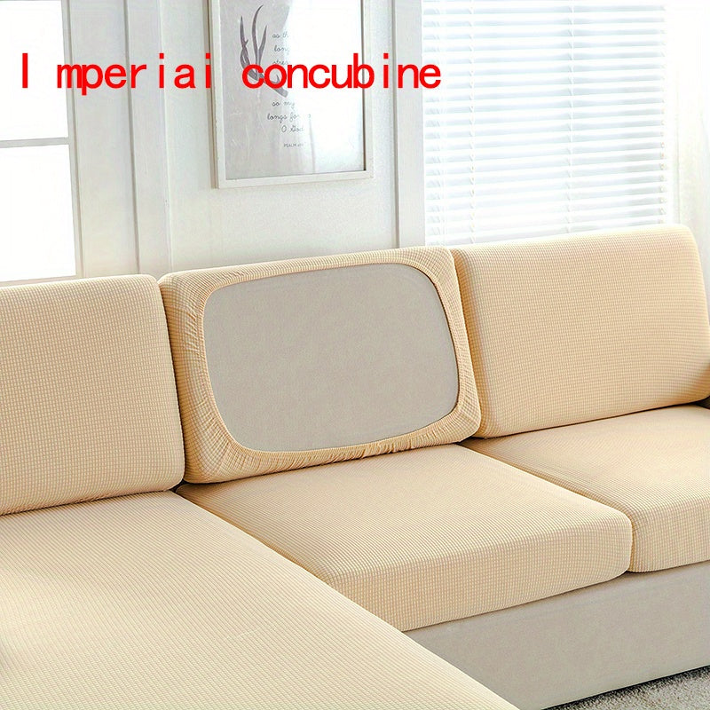 Vafli makkajo'xori velur divan qoplamasi - yotoqxona, ofis, yashash xonasi uchun mebelni sirpanishdan himoya qiluvchi - divan uchun uy bezak qoplamasi.