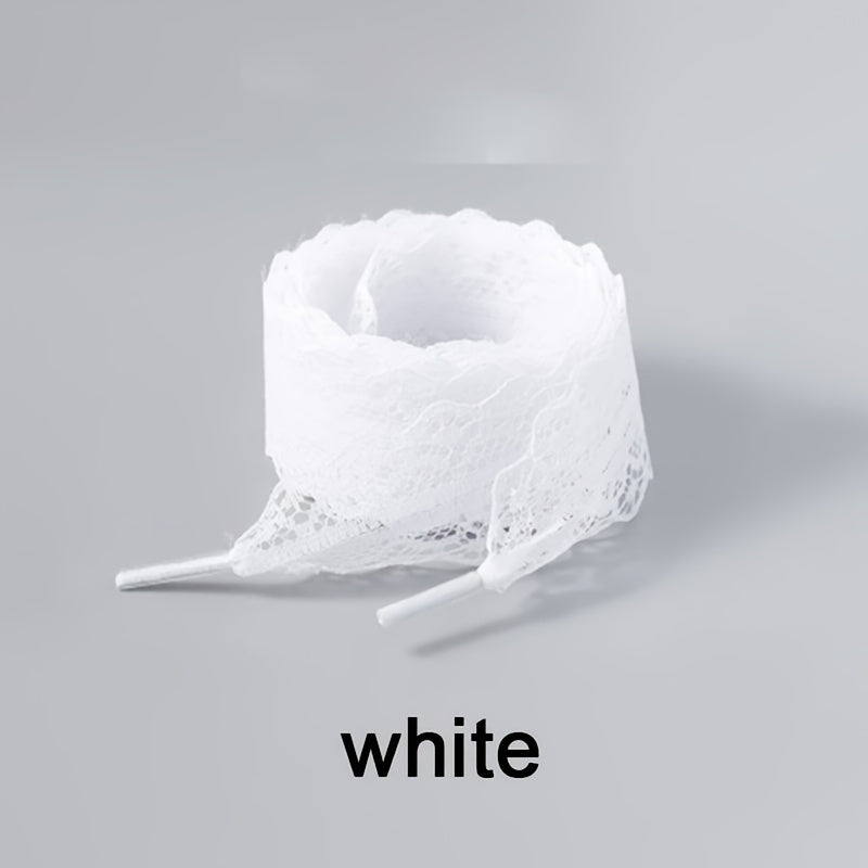 Girls Lace Ballet Shoes Black and White White Small Size Training Shoes