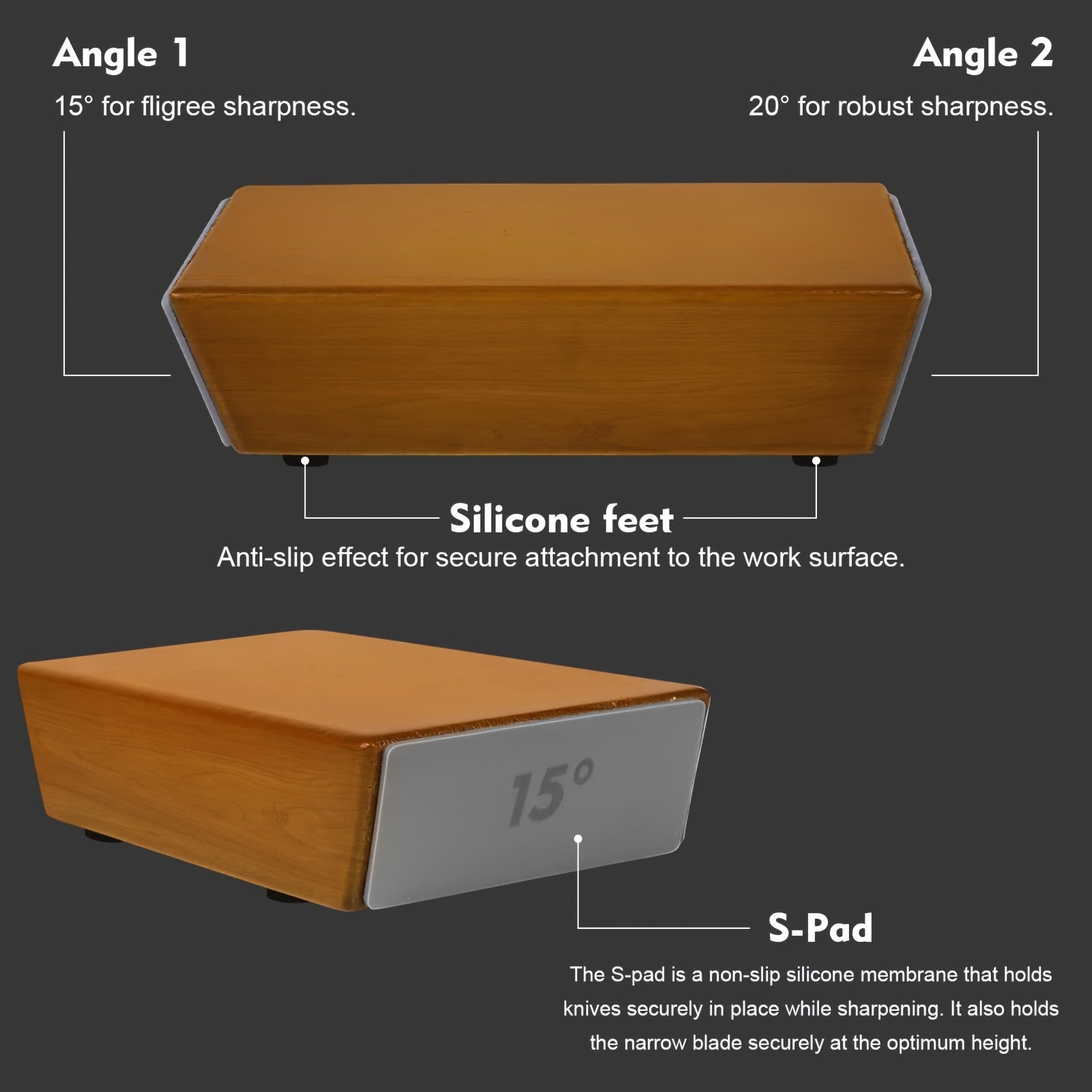 Oshxona pichoqlari uchun olmosli qattiqlashtiruvchi va magnit texnologiyali pichoqlarni silliqlash to'plami