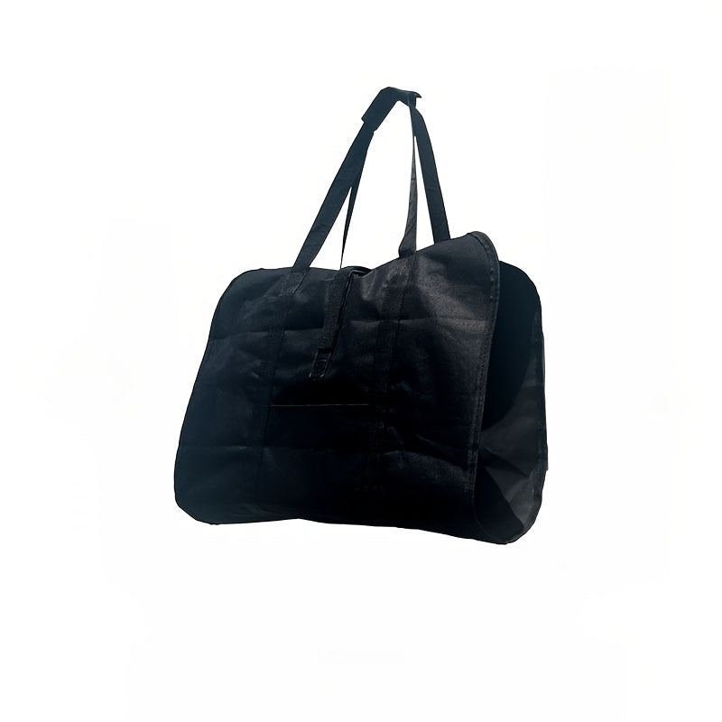 Spacious Firewood Storage Bag with Handles, Durable Outdoor Wood Carrier