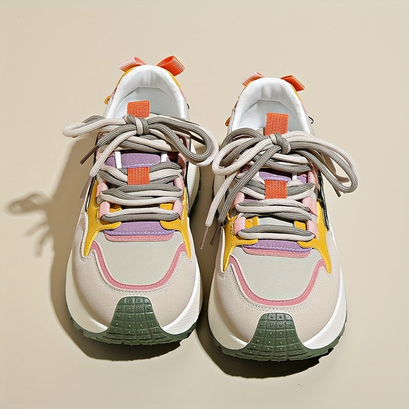 Women's Low-Top Sneakers Mesh Camo Casual Walking Shoes