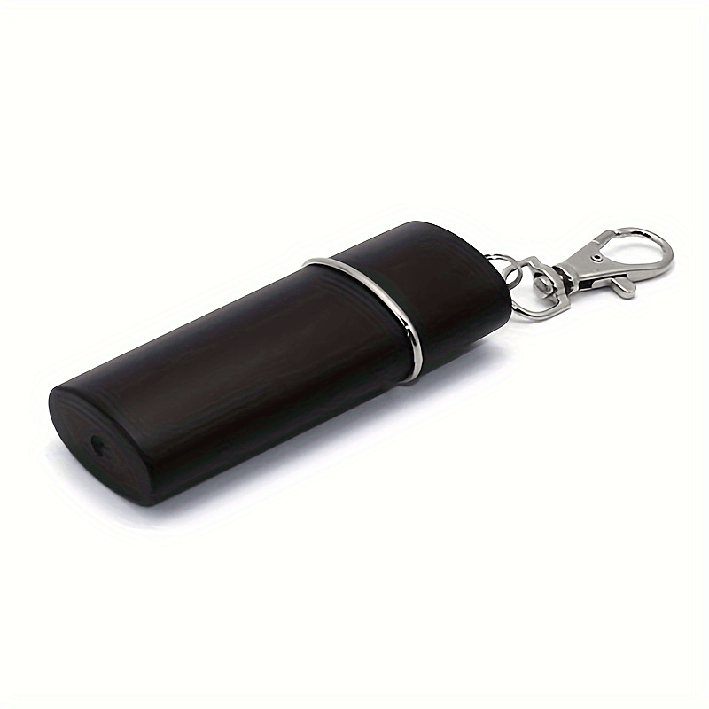 Portable Metal Ashtray with Keychain Durable Compact for Outdoor Use
