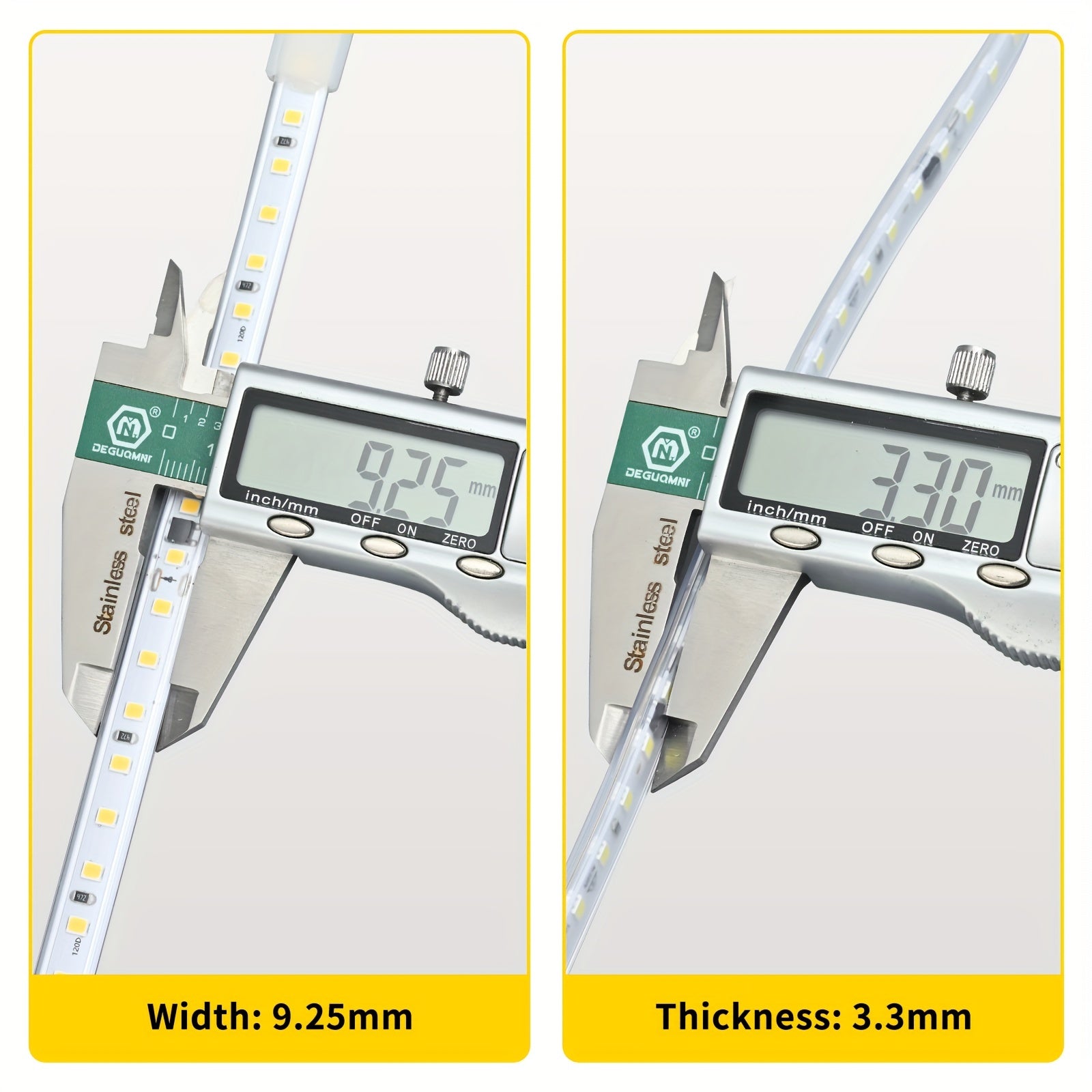 Светодиодная лента 220В, 120 диодов/м, 8Вт/м, белая, с переключателем, европейская вилка, для домашнего декора