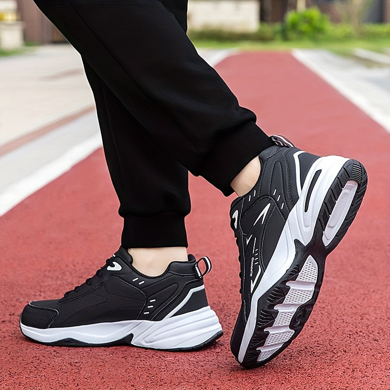 Men's All-Season Non-Slip Sports Shoes with Height-Increasing Design for Casual Running and Travel