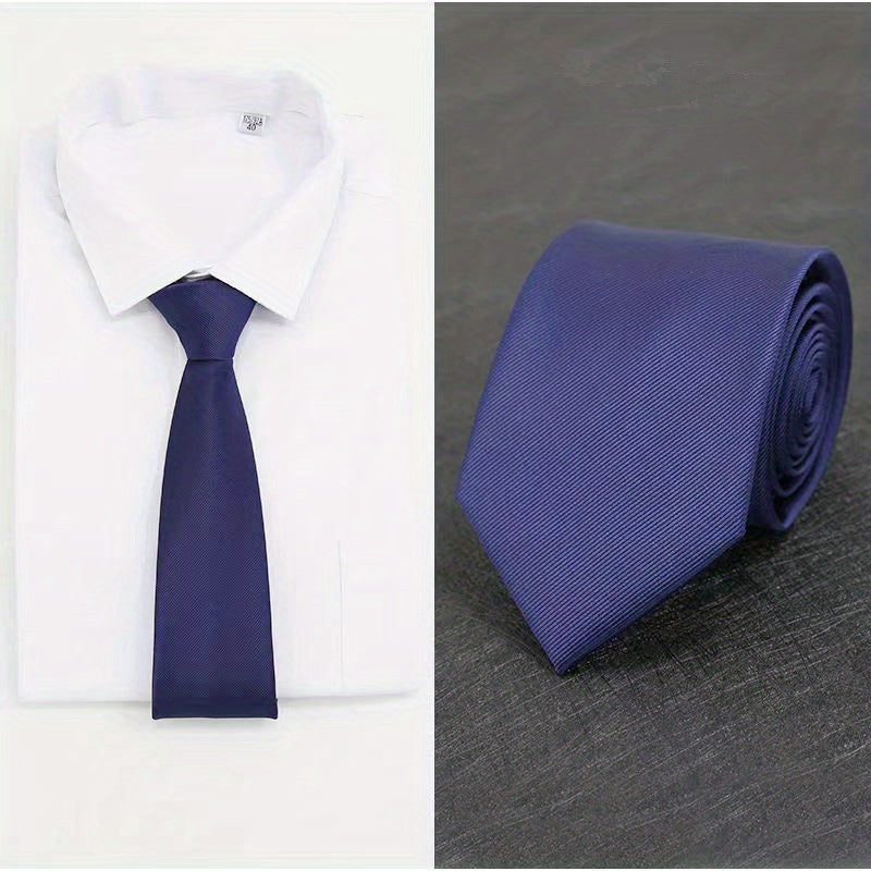 Men's Wedding Tie Striped Design Gift for Groom Business Professional