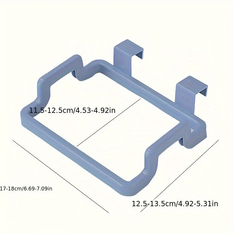 Durable Plastic Storage Rack for Dorms Bathrooms and Kitchens Organizer for Trash Bags Towels and Groceries