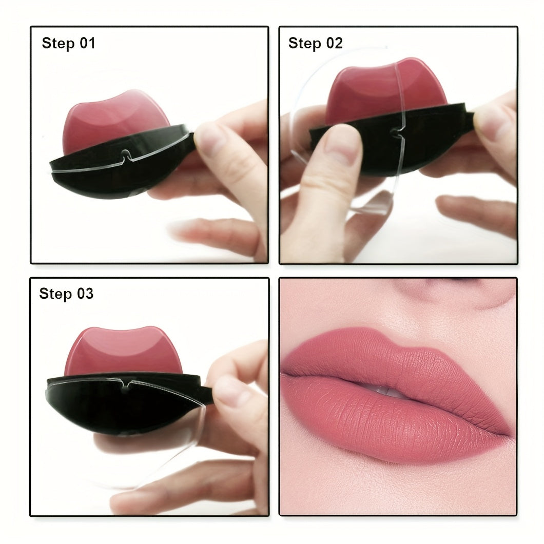 Matte Lipstick Paste for Adults Long-Lasting Moisturizing in Berry Pink Red Shades