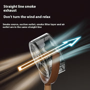 Portable USB Range Hood Smoke Purifier for Indoor Cooking and Barbecue