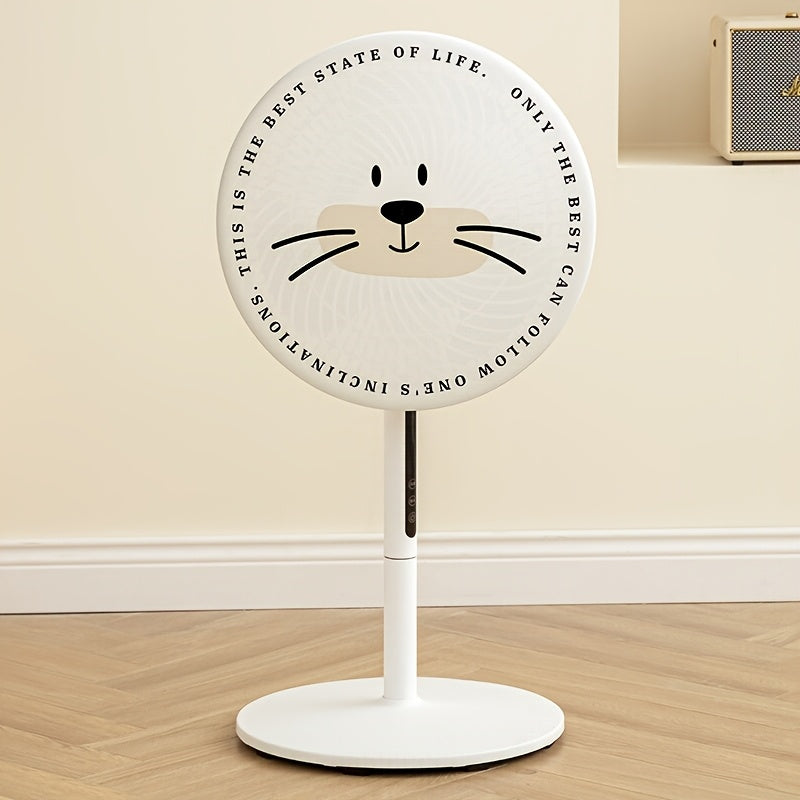 Round Electric Fan Cover Waterproof Dustproof Protector for Floor Fans