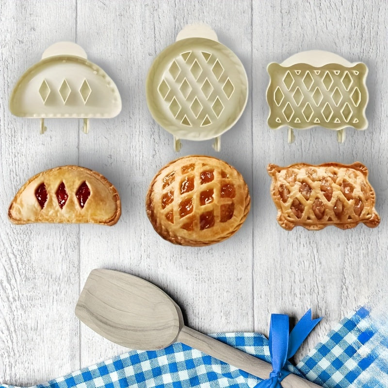 Mini Pie Molds Set with Dough Presser for Hand Pies Baking Kitchen Tools