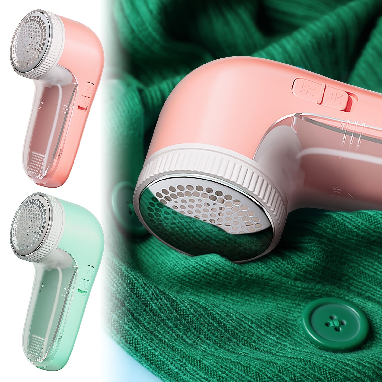 Removedor de pelusas portátil de tela, eliminador de pelusas de mano, deshollinador de ropa, sin batería