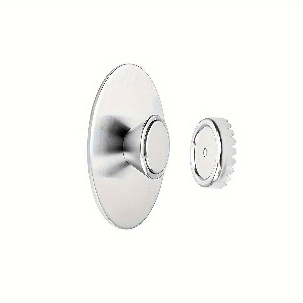 Dispensador de jabón magnético con soporte de pared autoadhesivo para baño y cocina