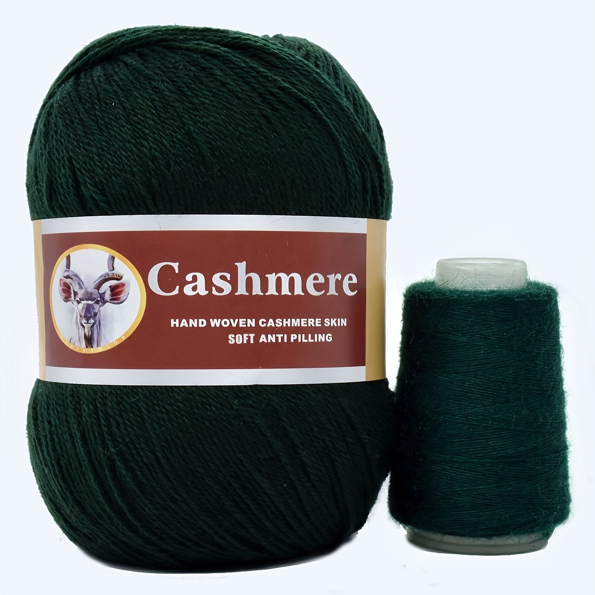 Hand-Woven Cashmere Blend Crochet Yarn 70 Cashmere 320m Assorted Colors