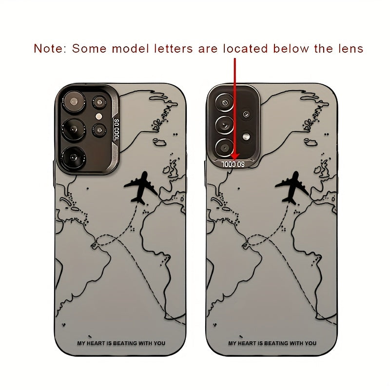 Чехол для телефона Galaxy S20 S21 S22 S23 S24 S25 из TPU с матовым покрытием и антиударной защитой, с мультяшным дизайном