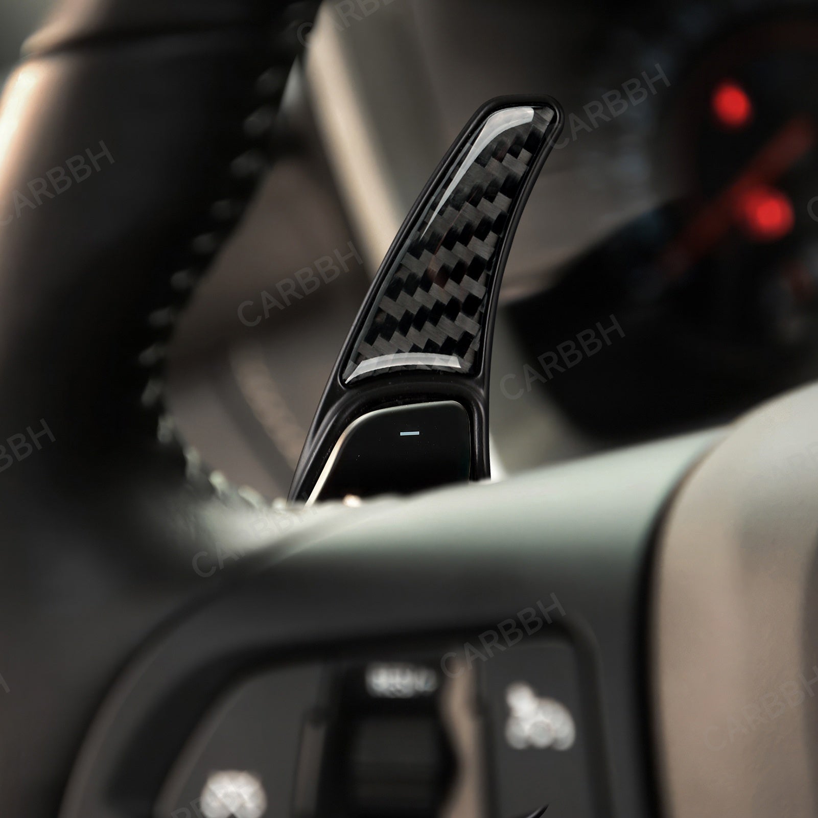 Car Interior ABS Carbon Fiber Gear Shift Lever Cover for Chevrolet Camaro Buick LaCrosse