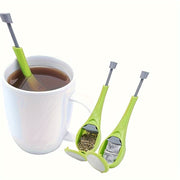 Easy-Pour Tea Infuser for Loose Leaf Tea Drip-Free Food-Grade Plastic Metal