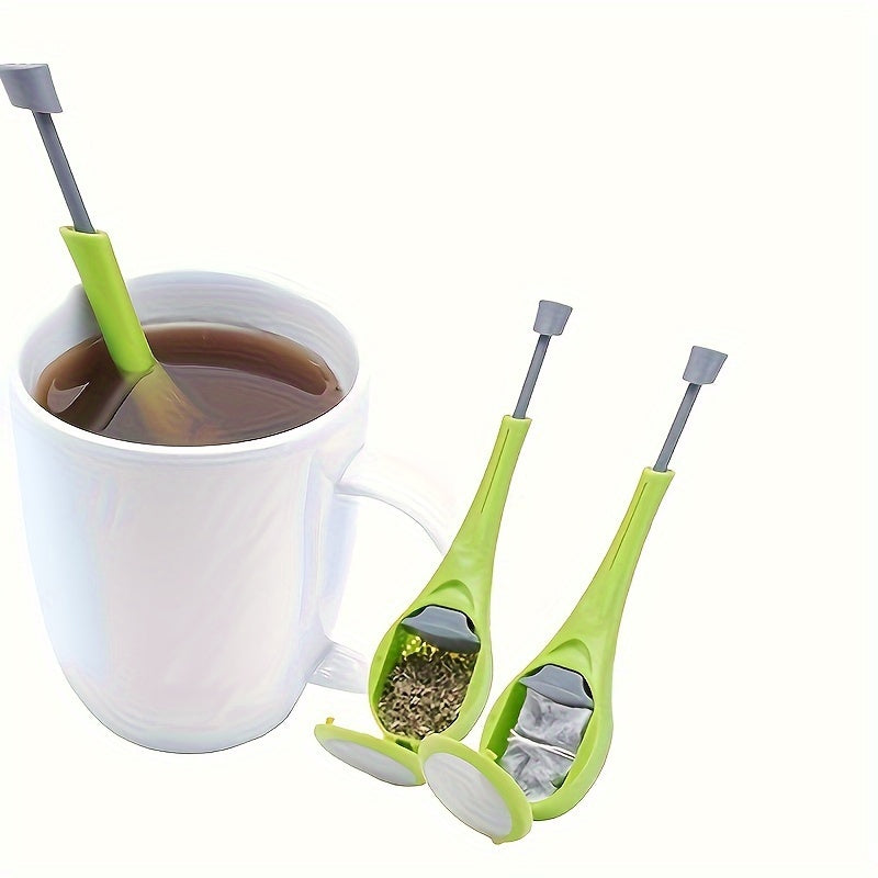 Easy-Pour Tea Infuser for Loose Leaf Tea Drip-Free Food-Grade Plastic Metal