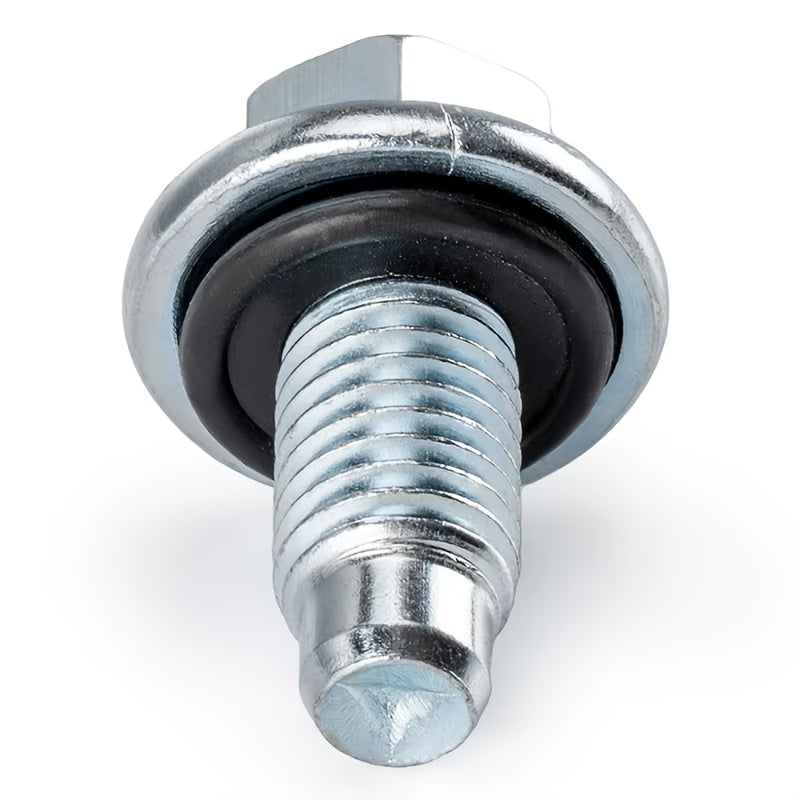 Oil Pan Drain Plug Bolts with O-Rings for Trucks Engine Replacement