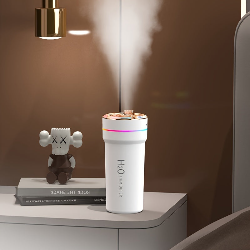 Romantic Atmosphere Dream Star Humidifier 300ml USB Plug Silent Night Light