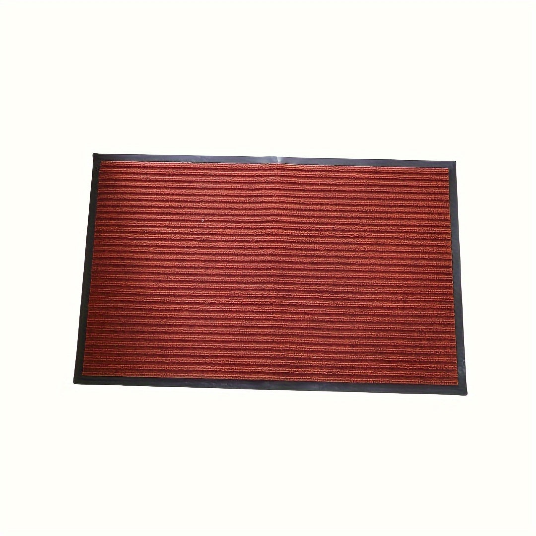Alfombra impermeable geométrica para interior y exterior, entrada, 45x75cm, de alto tráfico