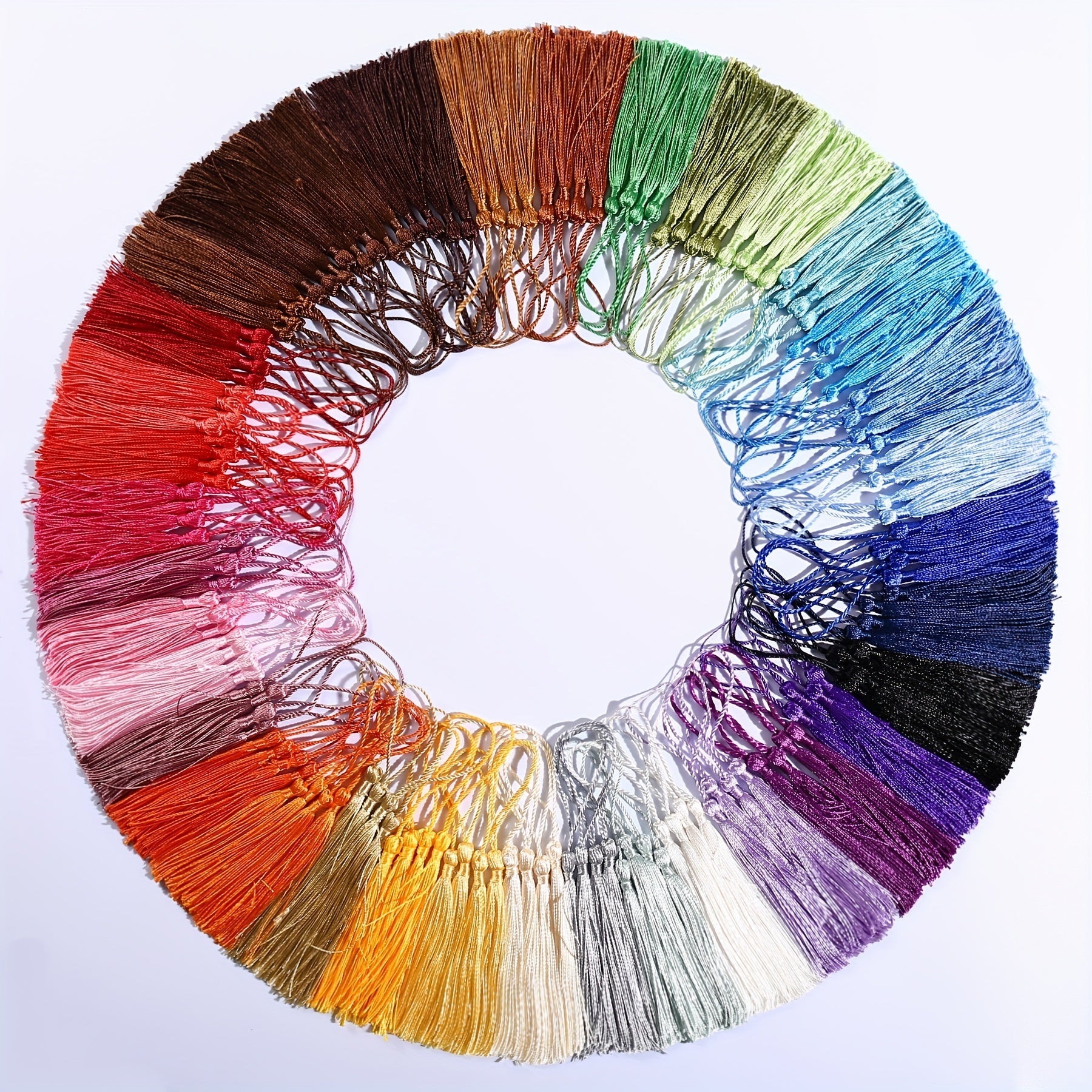 Tassel Bookmarks for Crafts and Jewelry Making 100-144 Pieces