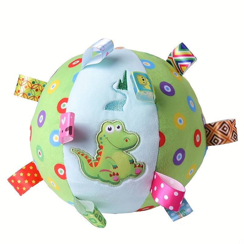 Dog Toy Interactive Plush Ball for Dogs Rattle Soothe Baby Hand Grab 1pc