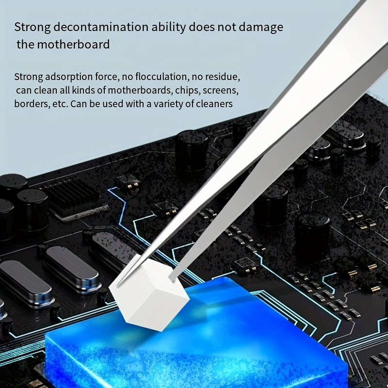 500pcs Nano Cleaning Sponges for Electronic Device Maintenance OCA Adhesive Removal