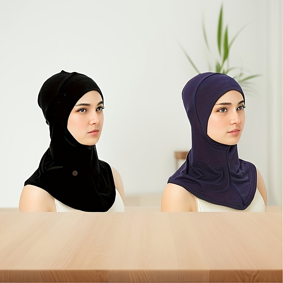 Nafas oladigan elastik turban shlyapa hijab Ramazon va Eid sovgʻasi uchun
