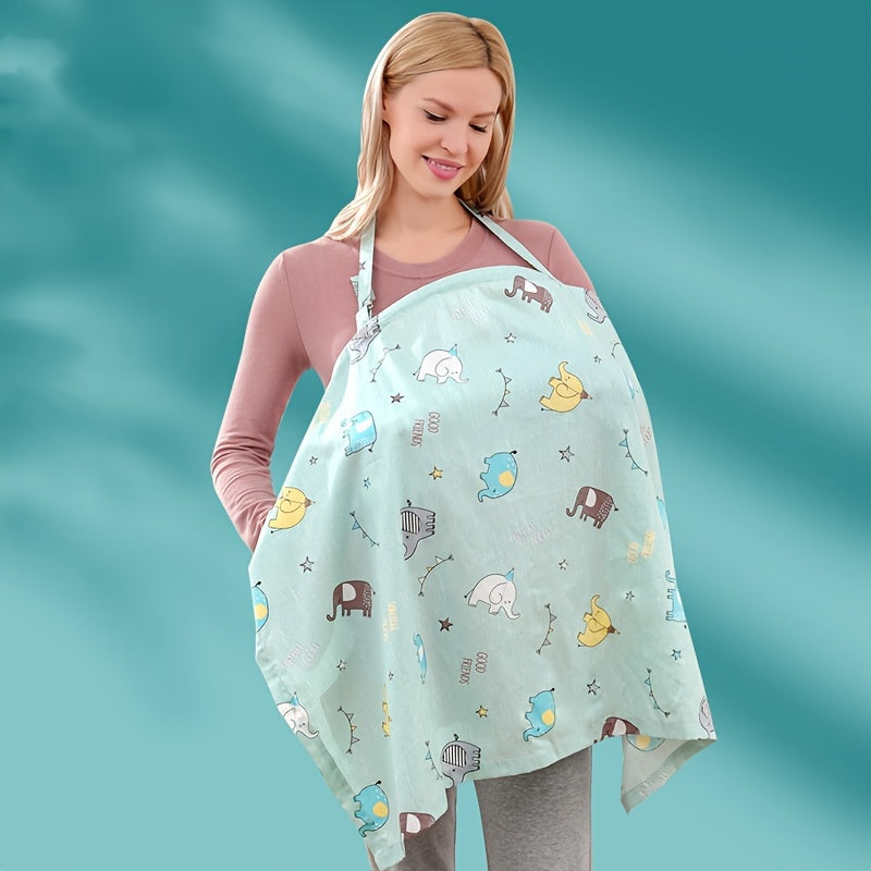 Funda de lactancia Toalla de amamantamiento Ligera y transpirable Multifuncional