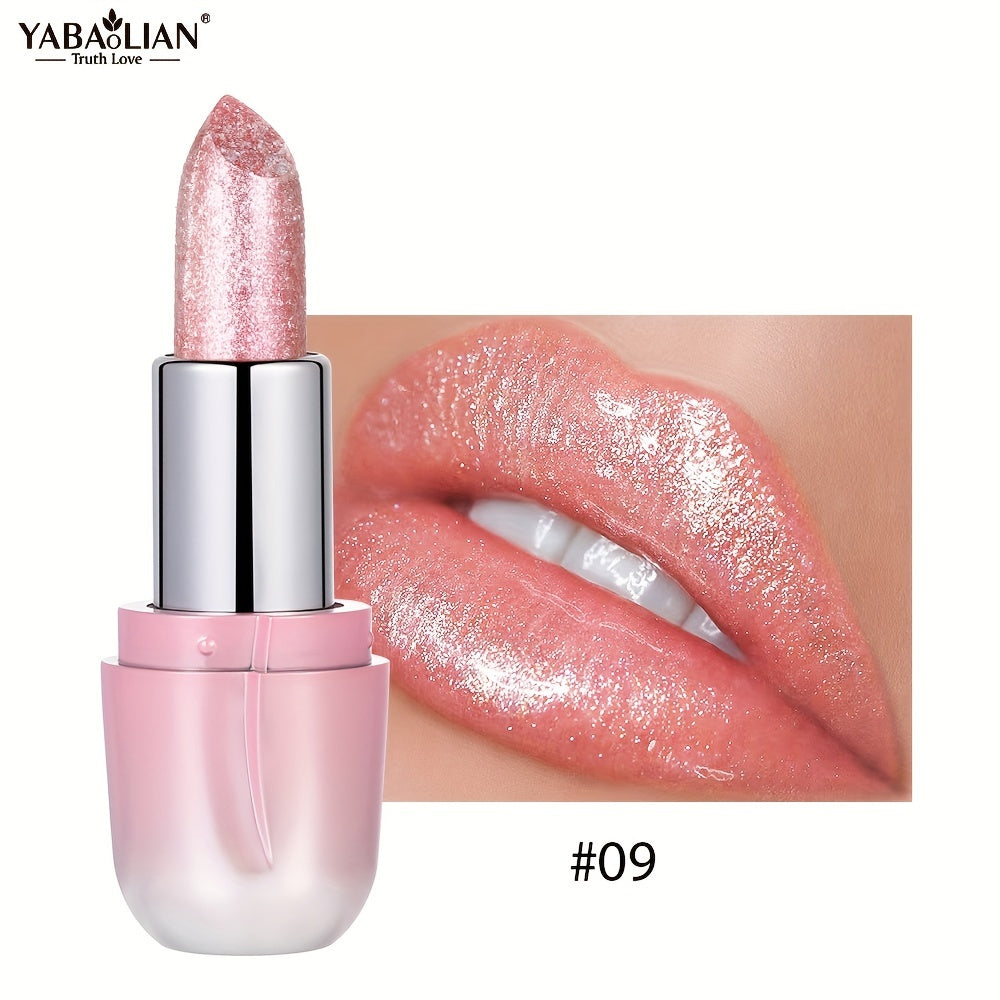 Women's 6-Color Shimmer Lipstick Set Waterproof Long-Lasting Bright Colors