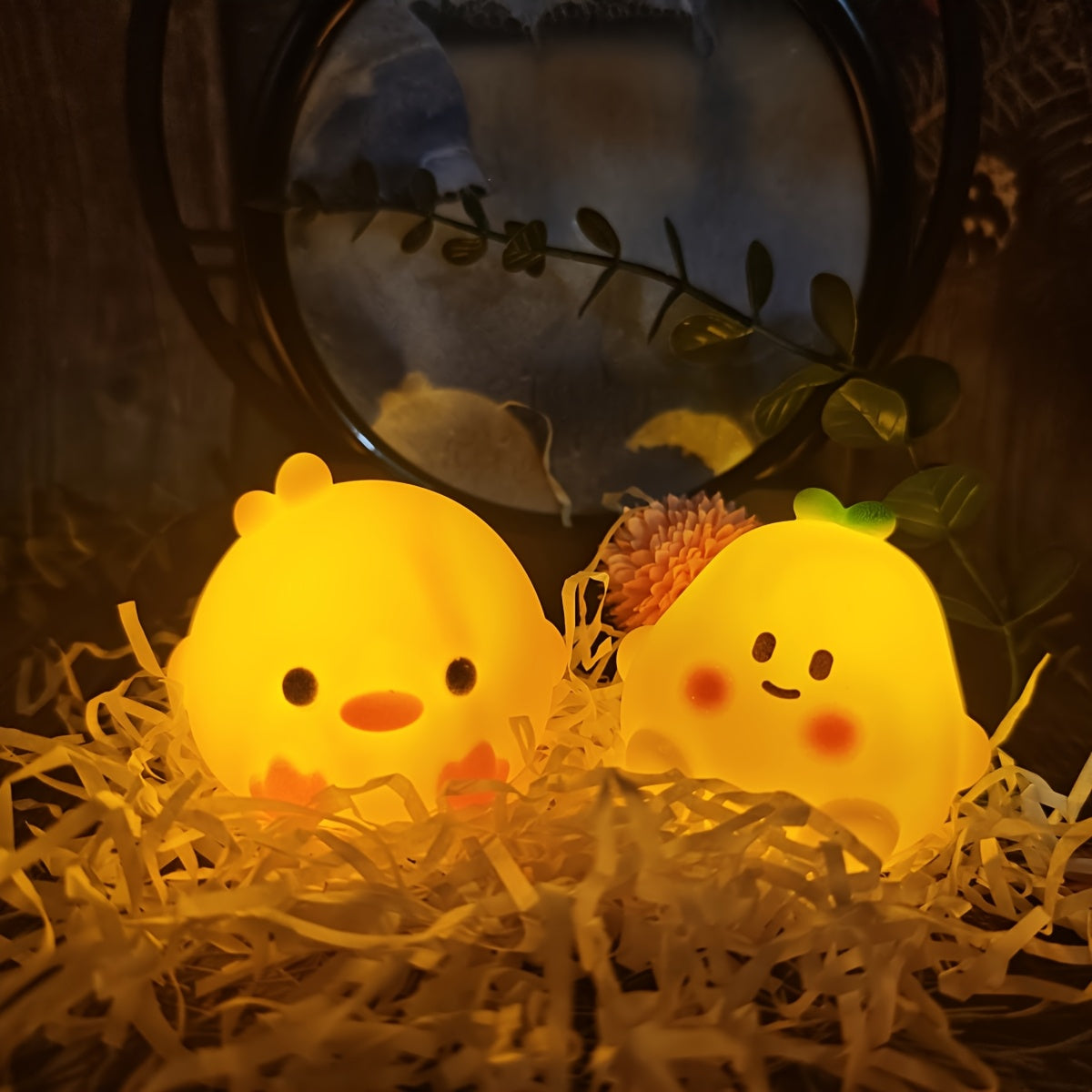 Pear Night Light Battery-Operated with On/Off Switch for Holiday Parties and Gifting