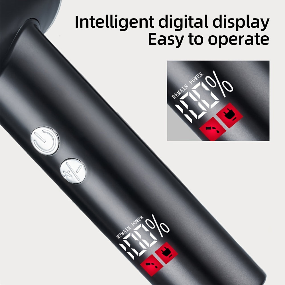 Электрический удалитель мозолей с вакуумом, ЖК-дисплей, 6 сменных насадок, перезаряжаемый инструмент для педикюра