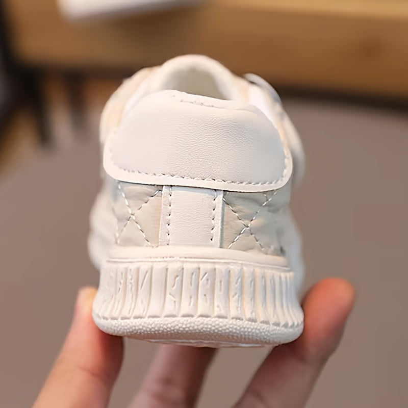 Unisex Kids Shell Toe Skate Shoes Non Slip Casual Sneakers for Outdoor Activities