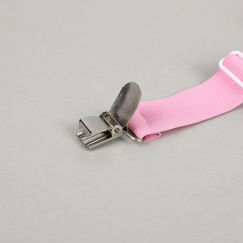 Set of 2 Adjustable Metal Bed Sheet Holders Non-Slip Clips for Sofa Covers and Tablecloths Black