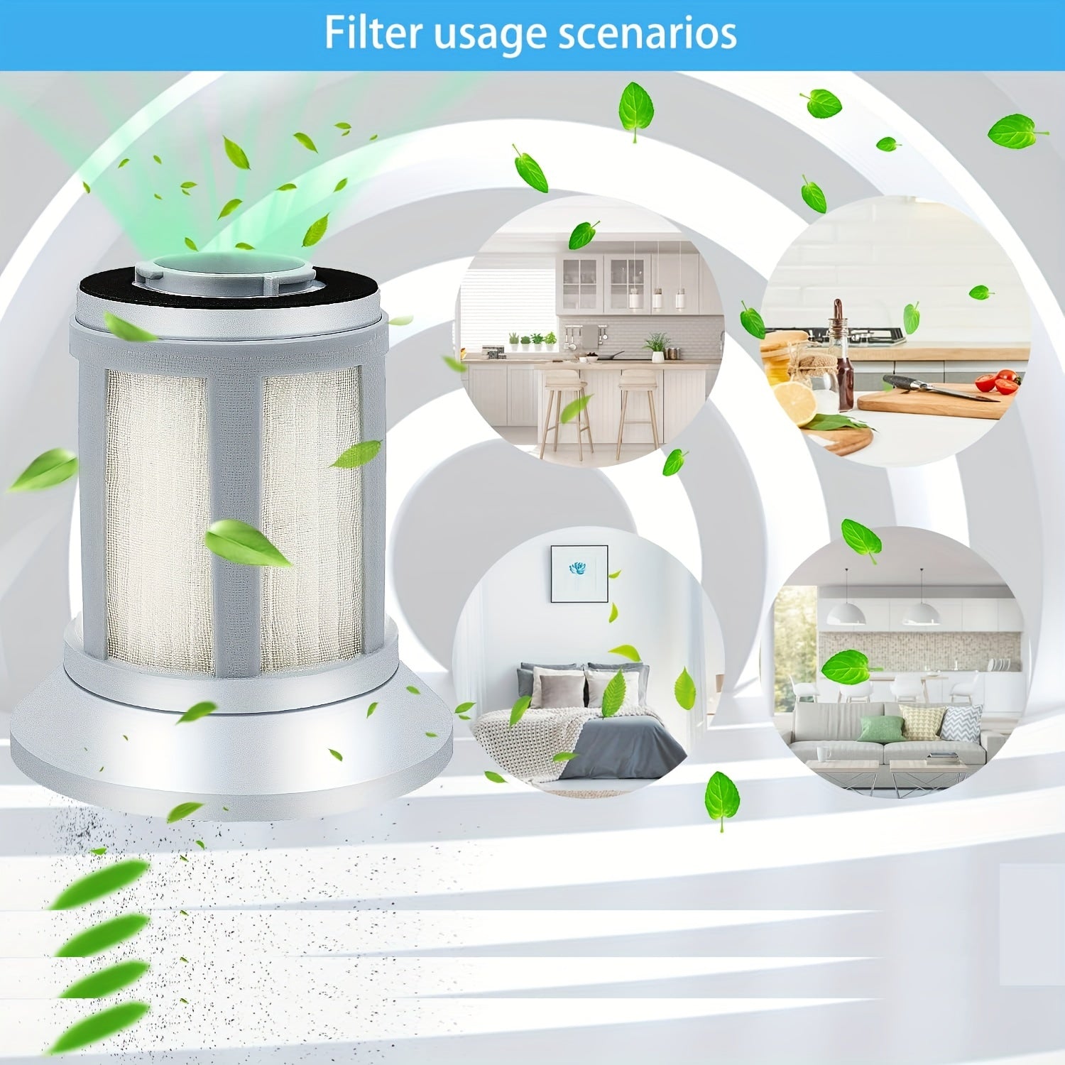 Replacement Filter for Zing Lightweight Vacuum Bagless Canisters 2156 Series
