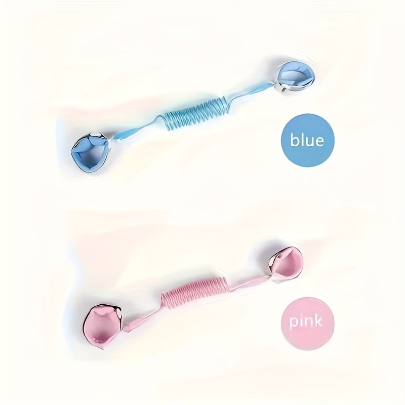 Kids Safety Harness with Lock and Wrist Link, Lead-Free Plastic, Adjustable Seat Belt