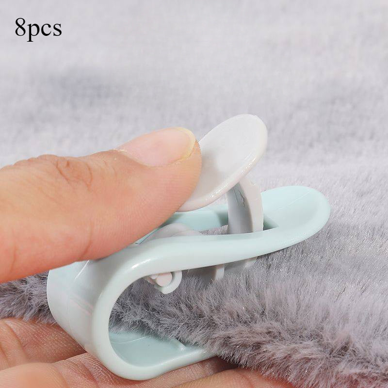 Set of 8 16 24 Bed Sheet Clips Non-Slip Quilt Grippers Fasteners for Bedding