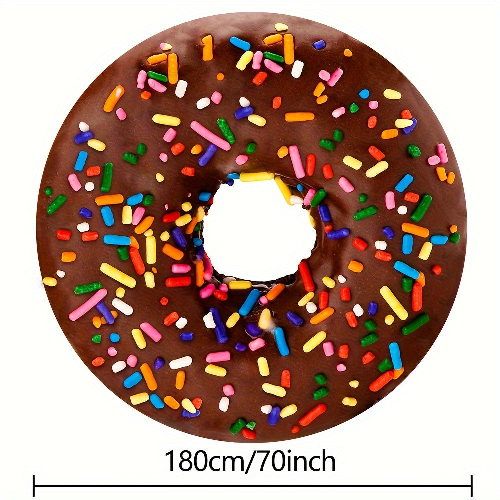 Одеяло-кишка "Новинка Тортилья" - Круглое одеяло с едой для взрослых с забавным реалистичным дизайном буррито