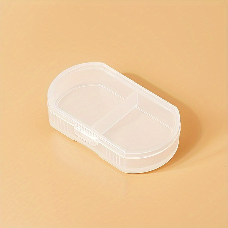 Portable Plastic Medicine Box for Travel and Daily Use