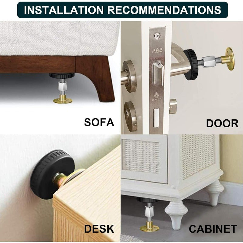 Регулируемый защитный бортик для кровати из железа для стен, диапазон 30-90 мм