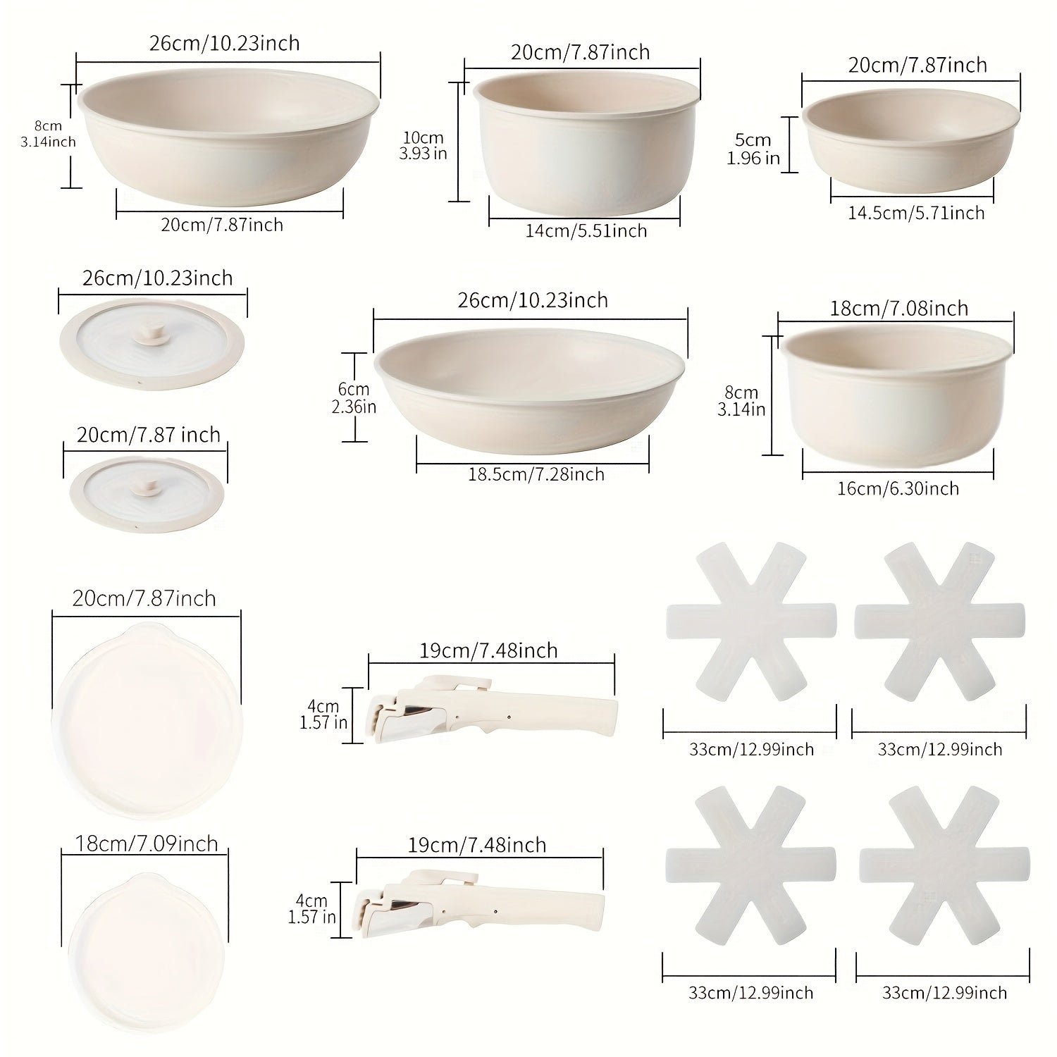 Sartén de aluminio antiadherente con mango removible, versátil para freír y hornear