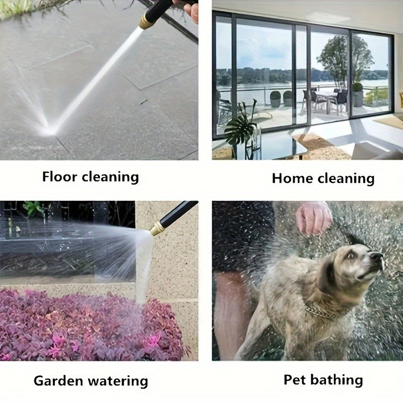Pistola de agua a alta presión para limpieza de coches y riego de jardines