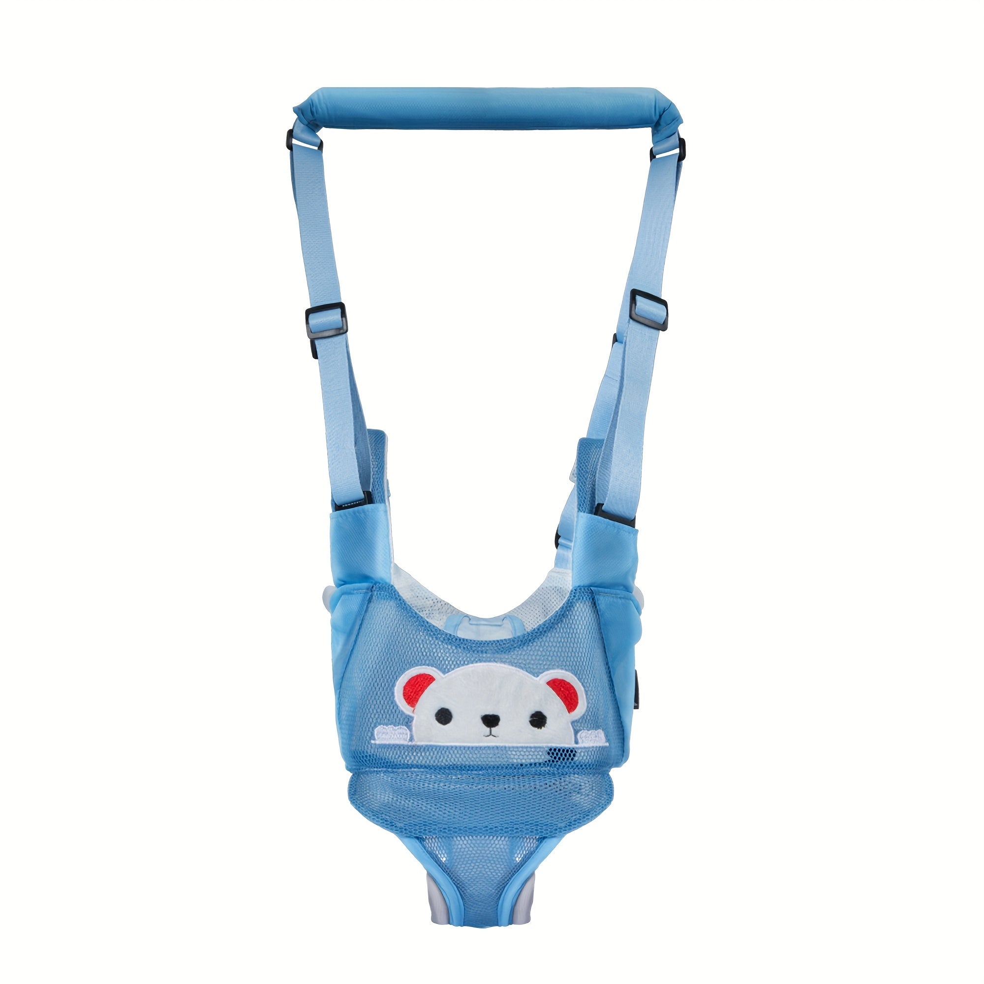 Adjustable Toddler Walking Harness with Anti-Fall Mesh for Ages 0-3 Safe and Cute Pig Design