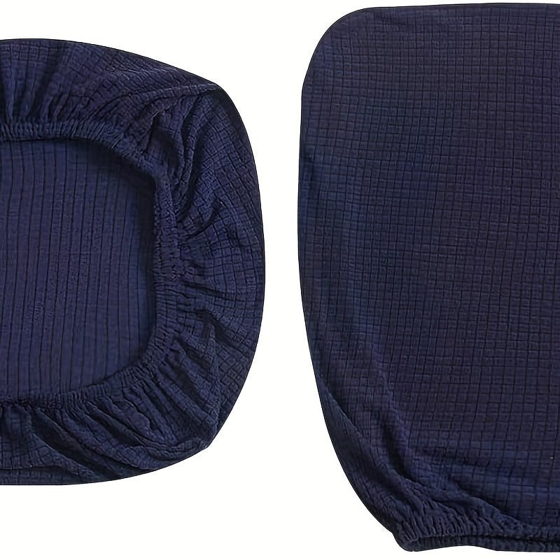 Комплект из 2 водонепроницаемых чехлов для стульев, изготовленных из растяжимого кукурузного велюра для защиты мебели и добавления стиля и комфорта в гостиной, офисе и домашнем декоре.