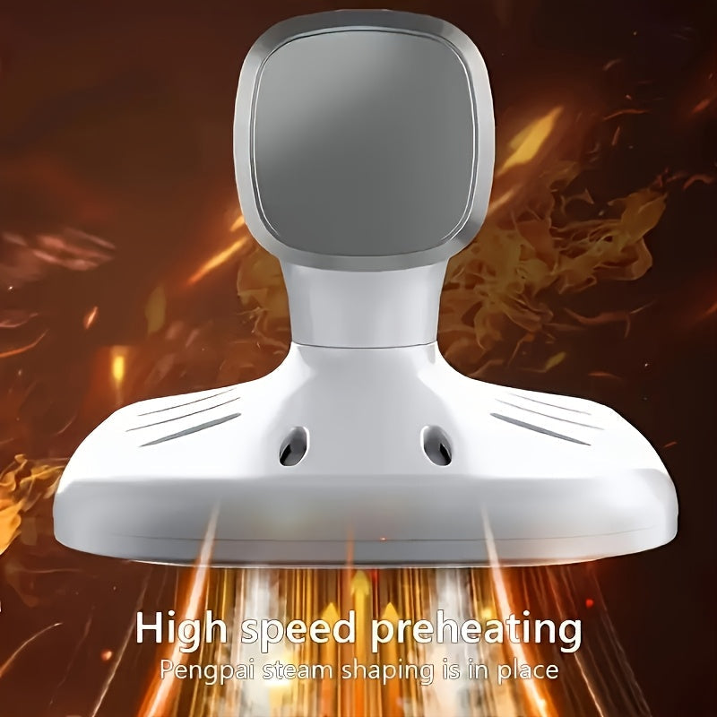 USB-Powered Mini Iron Handheld Garment Steamer for Travel and Home Use