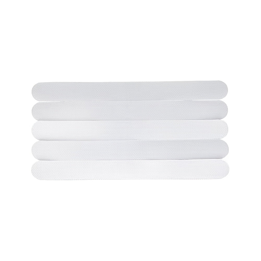 Набор из 5 прозрачных противоскользящих полос для безопасности в ванных комнатах, душевых, лестницах и на полах