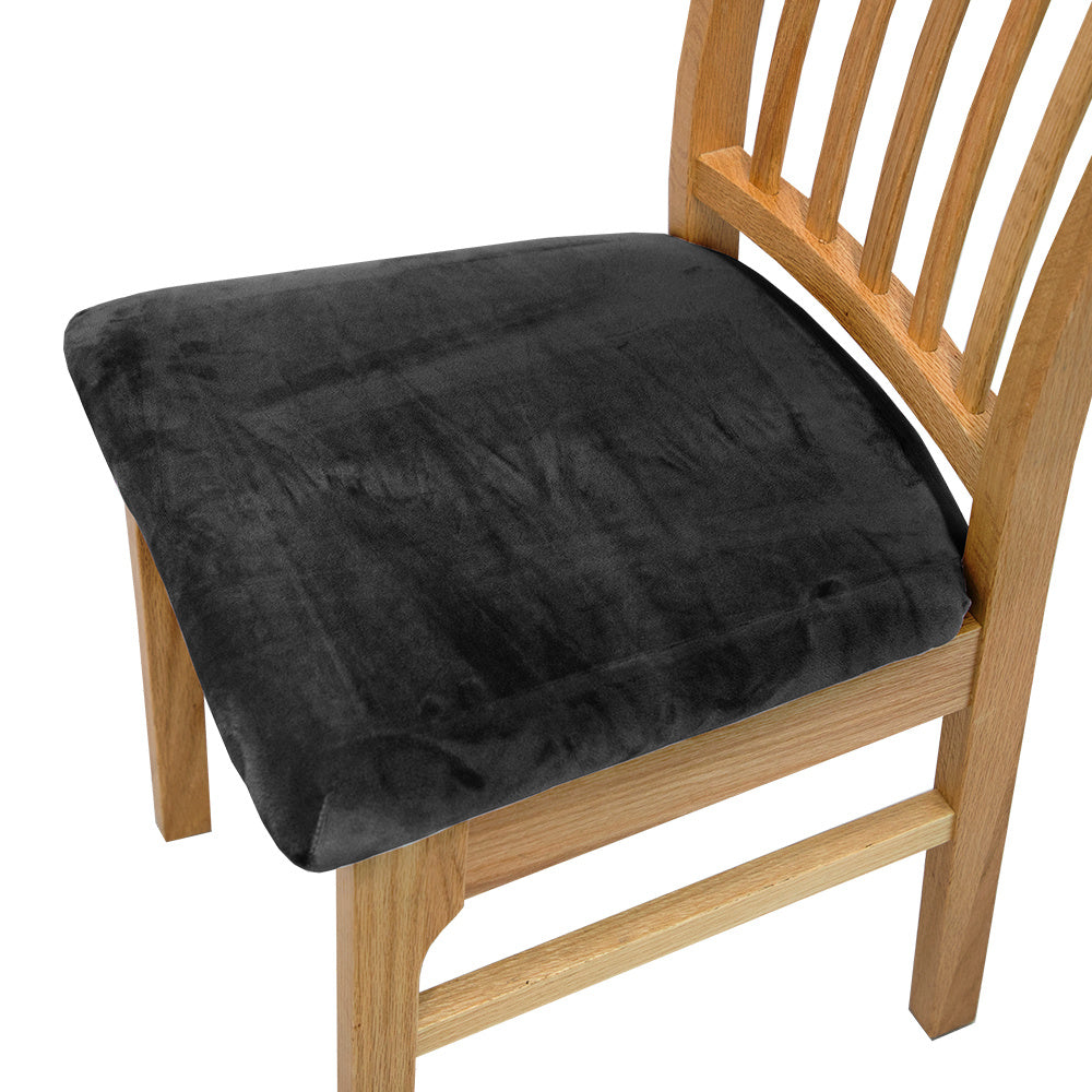 Velvet Dining Chair Slipcovers for Home and Event Decor, 1 Piece