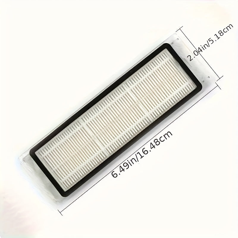 5-Donali changyutgich uchun aksessuarlar to'plami, robot changyutgichning asosiy fırçasi, yon fırça, HEPA filtri