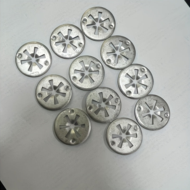 10Pcs Durable Iron Hood Insulation Cover Clips Automotive Under Engine Fasteners