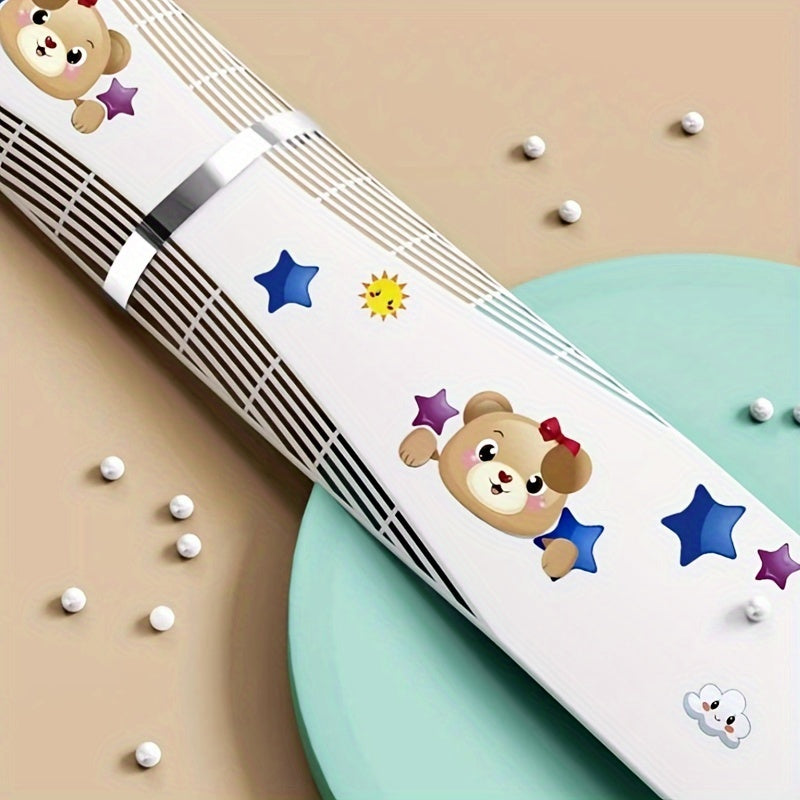 Bir dona Universal Havo Konditsioneri Shamolni To'suvchi, Plastik Devorga O'rnatiladigan To'g'ridan-To'g'ri Puflashdan Himoya Qiluvchi Qopqoq, Uy Gadjeti